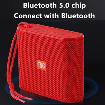 Mazās Pārnēsājamās Bluetooth Skaļruni Bezvadu Mini Kolonnā Mūzikas Centrs Subwoofer BoomBox 3DStereo USB Skaļruņi Telefoniem ar TF FM