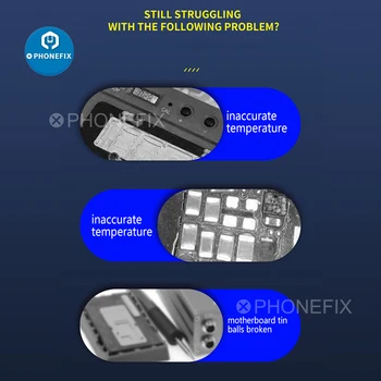 Mehāniķis IX5 Mini sprādziendrošas Nemainīga Temperatūra, Pirms Apkures Platforma iPhone X XS XSMAX 11 11 Pro Max Remonts Platforma