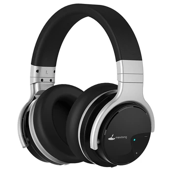 Meidong E7B Bluetooth Austiņas, Aktīvās Trokšņu Slāpēšanas Austiņas Bezvadu Austiņas, 30 stundas Virs auss ar mikrofonu Deep bass