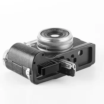 Meike MK-X100V Quick Release Plate L Turētājs Turētājs Fujifilm X100V Kamera roktura