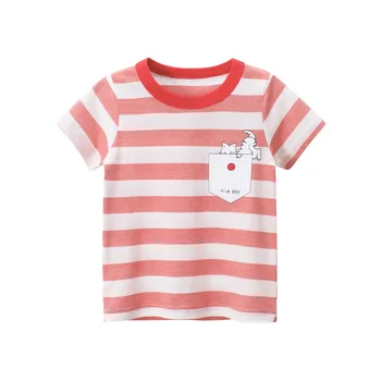 Meiteņu T-Krekls Bērniem Vasarā Jaunu Kokvilnas Bērniem Īsām Piedurknēm T-Krekli Meitenēm Drēbes, Bērnu T Krekls Toddler Topi Jauns 2020