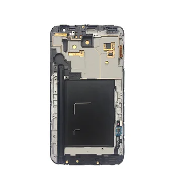 Melna Balta LCD Nomaiņa Samsung Galaxy 1. Piezīme N7000 i9220 LCD Ekrāns Ar Rāmi Touch Displejs Digitizer Bezmaksas Piegāde