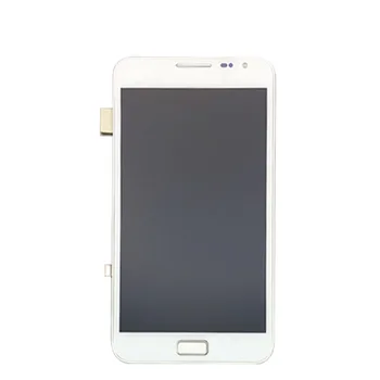 Melna Balta LCD Nomaiņa Samsung Galaxy 1. Piezīme N7000 i9220 LCD Ekrāns Ar Rāmi Touch Displejs Digitizer Bezmaksas Piegāde