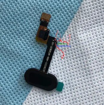 Melna/Zila Sākotnējā DOOGEE SAMAISA lite 5.2 collu Tālrunis pirkstu Nospiedumu Pogu Sastāvdaļas Sensors Flex Cable ražošanas procesu kontroles