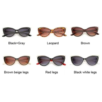Melnās Brilles Modes Kaķu Acīm Saulesbrilles Sieviešu Luksusa Zīmolu, Dizaineru, Vintage, Saules Brilles Sieviešu Pilna Kadra Stila Brilles