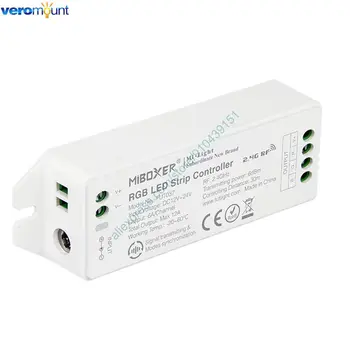 MiBoxer FUT037 (Modernizētas) RGB LED Slokšņu Kontrolieris Atbalsta WiFi APP / 2.4 G RF Bezvadu / Amazon Alexa, Google Home Balss Vadība