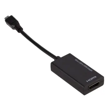 Micro USB uz HDMI Adapteris MHL Kabelis Samsung Xiaomi HuaWei Mobilie Telefoni