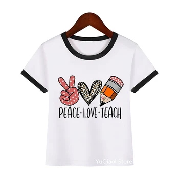 Mieru, mīlestību homeschool druka t kreklu meitenes zēni kawaii bērniem drēbes smieklīgi grafikas tshirt meiteņu, zēnu t-krekls vasaras topi vairumtirdzniecība
