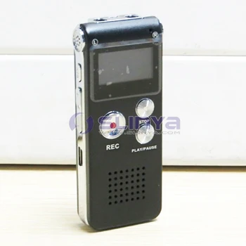 Mini Digital Audio Diktofonu USB Voice Recorder 8GB Skaņu Ieraksti ar Mic