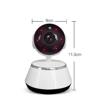 Mini HD Tiešsaistes Biroja Mājas Drošības Kameras IP Kameras Bezvadu Smart WiFi Kameru, WI-FI Audio Ieraksts Uzraudzības Baby Monitor
