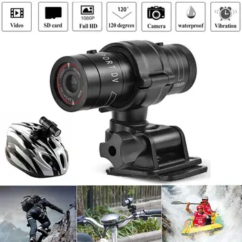 Mini Kamera HD Velosipēdu, Motociklu Sporta Action Camera DVR Video Videokamera Automašīnu digitālo Video Ierakstītāju auto transportlīdzekļa