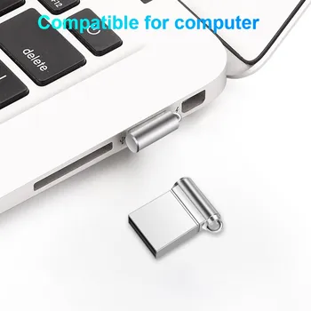 Mini Pendrive 64gb Usb flash drive 32gb USB2.0 pendrive 16gb 8gb Memory stick 128gb Plus biezumu ķēdes DIY DJ Dropship Jaunu U Diska