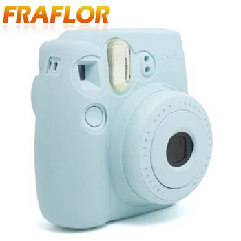 Mini8 Īpašu Krāsu Gaismas Jelly Komplekti Korpusa Kameras Siksna, Soma, Lietu Vāku Maisiņš Polaroid Foto Kameru Fujifilm Instax Kamera