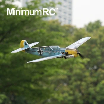 MinimumRC BF109 360 mm Spārnu 4 Kanālu Treneris Fiksētu spārnu RC Lidmašīnas Āra Rotaļlietas Bērniem Bērniem Dāvanas