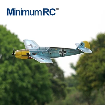 MinimumRC BF109 360 mm Spārnu 4 Kanālu Treneris Fiksētu spārnu RC Lidmašīnas Āra Rotaļlietas Bērniem Bērniem Dāvanas