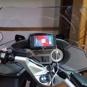 Mobilais tālrunis Navigācijas turētājs, USB tālruņa uzlādes BMW R1250RT R1200RT-2019