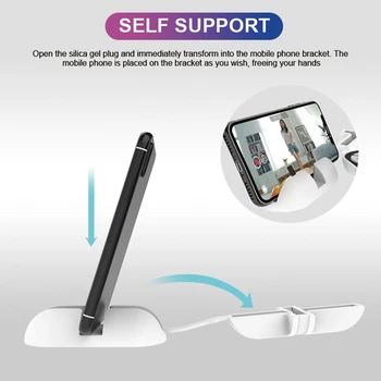 Mobilā Telefona Bluetooth Tālvadības Dzīvot Straumēšanas Programmas Slēdža Page Turner Selfie Tālvadības Pulti, Lai Spēlēt/Pauze/Slēdža