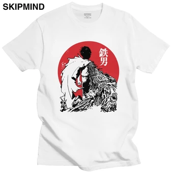Moderns Vīriešu T Neo Tokyo Akira Tetsuo T-krekls ar Īsām Piedurknēm Kokvilnas T krekls Apkalpes Kakla Drukāt Anime Filmu Fans t-veida Topi, Dāvanu