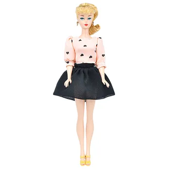 Modes Biroja Uzvalkā Kleita Black & White Kombinezonus Tērpiem 1/6 FR Xinyi Barbie Lelle Piederumi Spēlēt Māja Mērci Up Kostīms