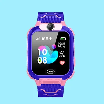 Modes Digitālo Rokas pulksteni Bērniem 1.44 collu Touch Screen Ūdensizturīgs Daudzvalodu Smart Pulksteņi Atbalsta GPS Tracker 185x30x10mm