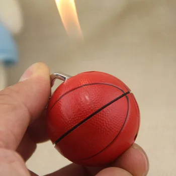 Modes Jaunums Basketbola Formas Uzpildāmas Šķiltavas Butāna Gāzes Šķiltavas Atslēgu Piekariņi Rotājumi Dāvana Smēķētājiem