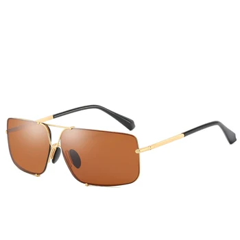 Modes Polarizētās Saulesbrilles Pavedienu Vīriešu Saulesbrilles Vīriešiem, Sievietēm Zīmola Dizainere Gafas Oculos De Sol Masculino Polarizado Espelhado