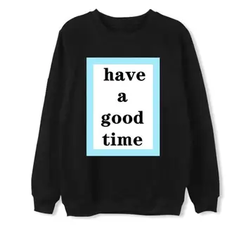 Modes ir labs laiks, smieklīgi drukāšanas hoodies vīriešiem sievietēm unisex o kakla džemperis plānas sporta krekls 2 krāsas