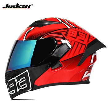 Moduļu motocikla ķivere flip pilnu sejas sacīkšu ķivere cascos para moto dubultā lēca var būt aprīkoti ar Bluetooth capacete DOT