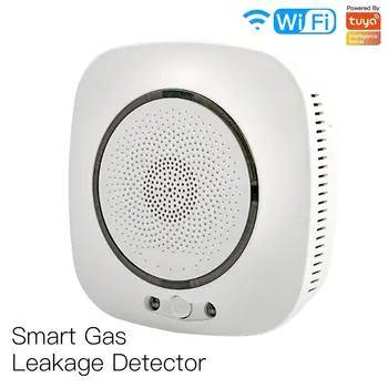 MoesHouse WiFi Smart Gāzes Noplūdes Ugunsdrošības Detektors Gāzes Uzliesmojoši Signalizācijas Sensoru, Smart Dzīves Tuya App Kontroles Mājas Securit