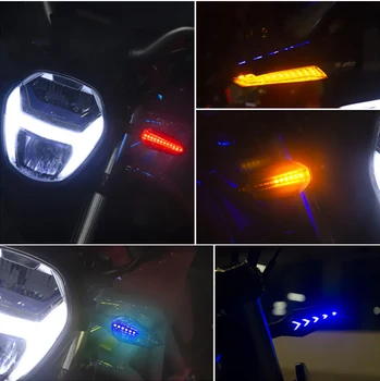 Motocikli Pagrieziena Signālus honda cbr 1100 xx zoomer pcx 2019 cr 125 cb 500 x cb750 xr400 Clignotant Moto LED Intermitentes