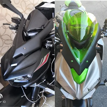 Motociklu Sporta Priekšējā Stikla Viser Sejsegu Vējstikla Vēja Deflektors Kawasaki Z1000. - 2020. Gadam Z-1000 Z 1000