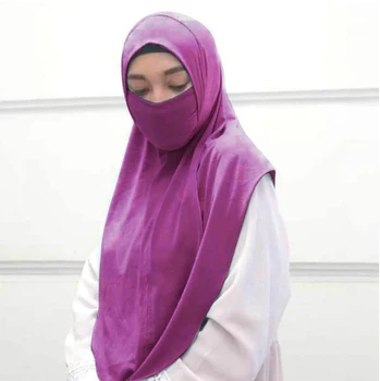 Musulmaņu Modes Sieviete Hijab Arābu Lūgšanu Ramadāna Plīvurs, Wrap Galvu, Kas Aptver Šalle Niqab Burqa Sunīti Amira Klp Islāma Abaya Cepures