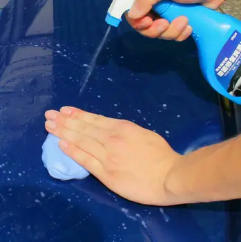 Māla Bārs Auto Auto Transportlīdzekļa Clean Tīrīšanas Detalizējot Noņemt Zīmes Tīru 3M Zila MUMS