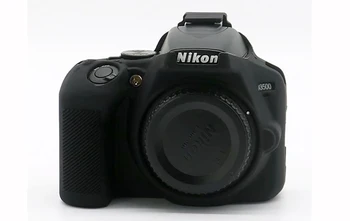 Mīksts Silikona Gumijas Maiss, Par Nikon D810 D850 D7500 D3400 D3500 D750 D7100 Aizsardzības Ķermeņa Ādas Gadījumā DSLR Kameras Gumijas Pārsegs Soma