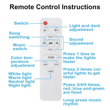 Mūsdienu LED Griestu lampas ar Regulējamas RGB bluetooth Mūzika dzīvo jamo istabu 36/72W APP Kontroles Tālvadības pults Lampa 110V/220V