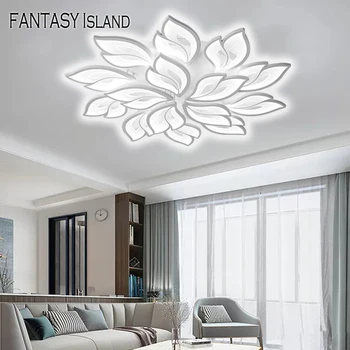 Mūsdienu akrila LED Griestu Gaismas Dzīvojamā Istaba Ultrathin griestu lampas Dekoratīvais abažūrs Lamparas de techo AC90-265V