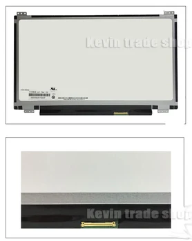 N133BGE-L41 Rev C3 ASUS S300C Lcd Ekrānu uz AUGŠU+uz LEJU, skrūvju caurumi Slim Laptop LED Displejs matrix Ekrāns