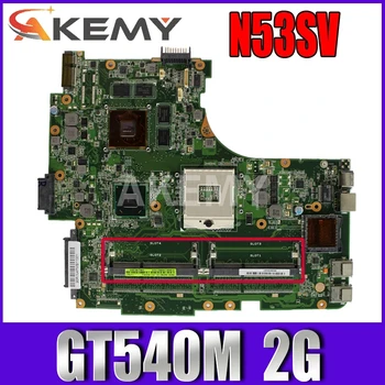 N53SM Mātesplati 2*Slots GT540M 2G Par ASUS N53S N53SV N53SN N53SM portatīvo datoru Mātesplati N53SM Mainboard Pārbaudes darbs