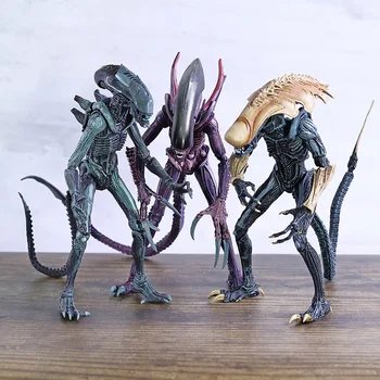 NECA AVP Alien VS Predator Arahnoidālā / Chrysalis / Razor Nagi Svešzemju PVC Rīcības Attēls Kolekcionējamus Modelis Rotaļlietas