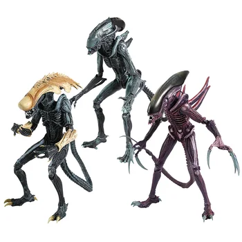 NECA AVP Alien VS Predator Arahnoidālā / Chrysalis / Razor Nagi Svešzemju PVC Rīcības Attēls Kolekcionējamus Modelis Rotaļlietas