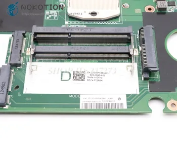 NOKOTION Dell Inspiron 17R 7720 Klēpjdators Mātesplatē DA0R09MB6H1 KN-072P0M 072P0M DDR3 GT650M Diskrēta grafikas