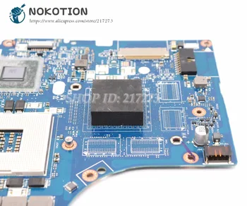 NOKOTION Lenovo Ideapad Z500 Klēpjdators Mātesplatē VIWZ1 Z2 LA-9061P Galvenās Valdes HM76 DDR3 (DVD Savienotājs 10PIN)