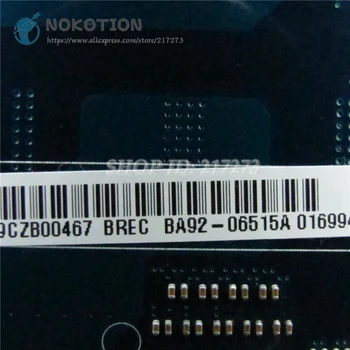 NOKOTION Samsung R780 R728 Klēpjdators Mātesplatē BA92-06515A BA92-06515B BRĒMENE-M HM55 DDR3 GT310M Bezmaksas CPU
