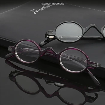 NONOR Lasīšanas Brilles Vīriešu un Sieviešu Modes Mazo Apaļo Rāmi, Lasīšanas Brilles Augstas Kvalitātes Receptes brilles Dioptrijas +1.0-+3.0