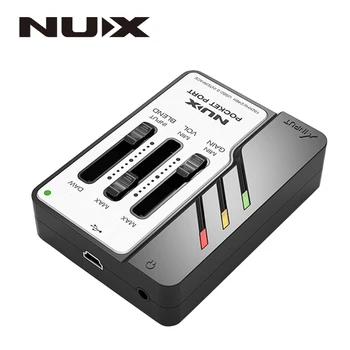 NUX Kabatas Ostas Portatīvo Ģitāra, USB Audio Interfeiss 192kHz/24bit USB Audio Interfeiss Profesionālās Ģitāru Piederumi