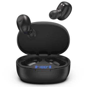 NVAHVA TWS Bluetooth Austiņas Dubultā Stereo Bezvadu Earbuds Bass Bluetooth V5.0 Austiņu, Brīvroku, Telefonu, DATORU Pad TV Auto Pad