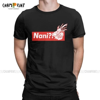 Nani Hokuto Nav Ken Kenshiro T Krekls Vīriešu Kokvilnas Vintage T-Krekli Dūre North Star Tee Krekls ar Īsām Piedurknēm Drēbes Oriģināls