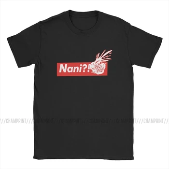 Nani Hokuto Nav Ken Kenshiro T Krekls Vīriešu Kokvilnas Vintage T-Krekli Dūre North Star Tee Krekls ar Īsām Piedurknēm Drēbes Oriģināls