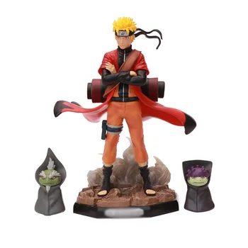 Naruto Darbības Rādītāji Madara Kakashi Itachi Tsunade, Iespējams, Puisis Hashirama Statuja Anime Naruto Shippuden Statuetes Dioarama Pvc Rotaļlietas