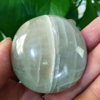 NaturalThe zaļā krāsa labradorīts akmens crystal palm akmeņi plaything dziedināšanas kristāli un mājas apdare